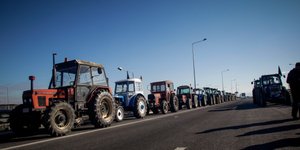 ξεκίνησαν τις κινητοποιήσεις οι αγρότες/Φωτογραφία: Eurokinissi