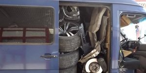 Πώς χωράει μία BMW μέσα σε ένα φορτηγάκι -Δύο κλέφτες μετέτρεψαν σε... παζλ το π