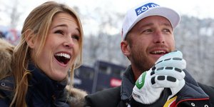 Ο Μποντ Μίλερ με τη σύζυγό του Μόργκαν. Φωτογραφία: AP