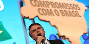 Ζαΐχ Μπολσονάρου /Φωτογραφία: ΑΡ