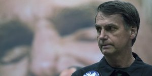 Ο Ζαΐχ Μπολσονάρου/ Φωτογραφία: AP- Leo Correa