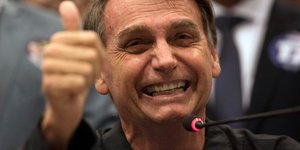 Ο Μπολσονάρου/Φωτογραφία: AP