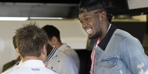 Αποφασισμένος να δοκιμάσει την τύχη του στο ποδόσφαιρο ο Μπολτ (Φωτογραφία: AP/ Tony Gutierrez)