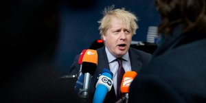 Μπόρις Τζόνσον (Φωτογραφία: AP Photo/Virginia Mayo)