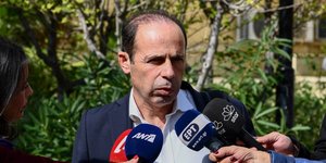 Ο δήμαρχος Ραφήνας Γ. Μπουρνούς κατέθεσε για την φωτιά στο Μάτι -Φωτογραφία: Intimenews/ΒΑΡΑΚΛΑΣ ΜΙΧΑΛΗΣ