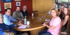 Εξιτήριο για τον Μπουτάρη και επιστροφή στα καθήκοντά του/ Φωτογραφία: facebook