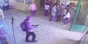 To βίντεο καταγράφει τη στιγμή του μακελειού (Φωτογραφία: YouTube)