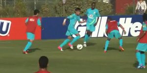 Εντυπωσιακό γκολ του Νεϊμάρ στην προπόνηση της Βραζιλίας [βίντεο]