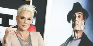 Η Μπριγκίτε Νίλσεν στην πρεμιέρα της νέας ταινίας του Σιλβέστερ Σταλόνε