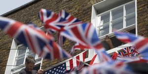 Βρετανία σημαία/ Φωτογραφία AP images