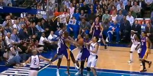 Απίστευτο καλάθι του Μπράιαντ στο παιχνίδι με τους Μάβερικς [βίντεο]