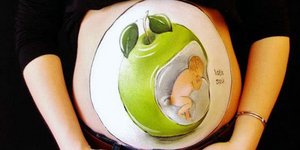 Μια εγκυμοσύνη... πίνακας ζωγραφικής [εικόνες]