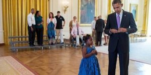 «Δαιμόνια» 5χρονη ζήτησε από τον Ομπάμα σημείωμα για να δικαιολογήσει την απουσί