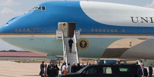 Το Air Force One / Φωτογραφία: ΑP Images 