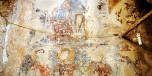 Βυζαντινή τοιχογραφία: φωτογραφία: eurokinissi 