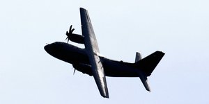 Eνα αεροσκάφος C-27J / Φωτογραφία: Facebook