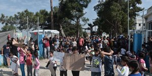 διαμαρτυρία προσφύγων/Φωτογραφία αρχείου: Eurokinissi