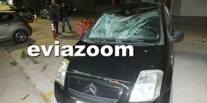 Το παρκαρισμένο όχημα του αυτόχειρα. Φωτογραφία: Eviazoom