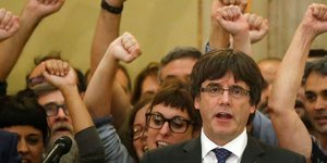 O αποπεμφθείς πρόεδρος της Καταλονίας