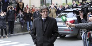 O Πουτζδεμόν στο Βέλγιο / Φωτογραφία: (AP Photo/Olivier Matthys)