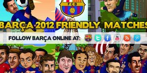 Οι ποδοσφαιριστές της Μπαρτσελόνα έγιναν καρτούν [βίντεο]