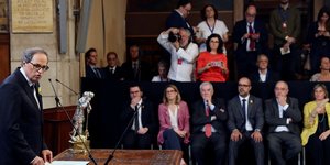 Ο Κιμ Τόρα είναι ο νέος επικεφαλής της κυβέρνησης της Καταλονίας (Φωτογραφία: ΑΜΠΕ)