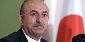 Μεβλούτ Τσαβούσογλου (Φωτογραφία: AP Photo/Eugene Hoshiko)