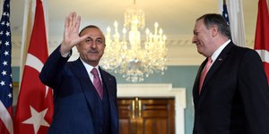 Τσαβούσογλου και Πομπέο -AP