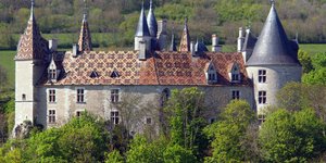 Το κάστρο του 12ου αιώνα που αγόρασε ο φυγόποινος Ουκρανός. Φωτογραφία: Wikipedia 