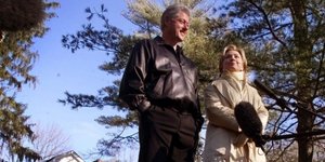 Ο Μπιλ και η Χίλαρι Κλίντον (Φωτογραφία: AP)