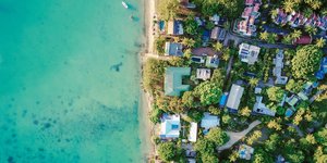 Κινδυνεύουν τα παραθαλάσσια σπίτια στις ΗΠΑ. Φωτογραφία: Pexels