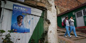 Σήμερα θα πραγματοποιηθεί ο δεύτερος γύρος των προεδρικών εκλογών στην Κολομβία. Φωτογραφία: AP