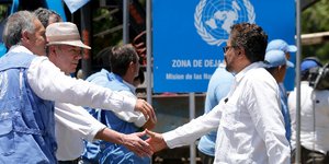 Αφοπλίστηκαν μετά από 50 χρόνια οι Farc/ Φωτογραφία: Fernando Vergara/ AP