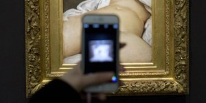 «Η Προέλευση του Κόσμου» του Γκιστάβ Κουρμπέ /Φωτογραφία: ΑΡ