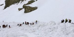 χιονοστιβάδα στο Κραν Μοντανά/Φωτογραφία: Τwitter