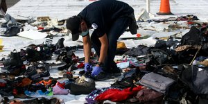 συντριβή αεροσκάφους στην Ινδονησία/Φωτογραφία: AP