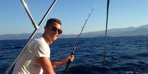 Στην Ελούντα με πετονιές και δολώματα ο Κριστιάνο Ρονάλντο [εικόνες]