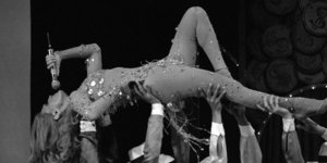 Η Δαλιδά στη σκηνή. Φωτογραφία: AP