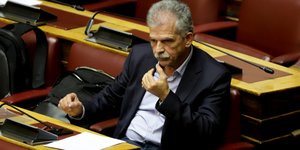 Ο Σπύρος Δανέλλης (Φωτογραφία: EUROKINISSI/ΓΙΑΝΝΗΣ ΠΑΝΑΓΟΠΟΥΛΟΣ)