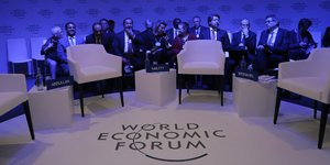Επιμένουν στα ιδιωτικά τζετ οι μετέχοντες στο Νταβός/ Φωτογραφία: AP- Markus Schreiber
