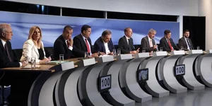 Το 2ο debate των 9 υποψηφίων για την ηγεσία της Κεντροαριστεράς -Φωτογραφία: Intimenews  