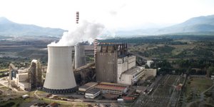 Μονάδα της ΔΕΗ στη Μεγαλόπολη/Φωτογραφία: Eurokinissi
