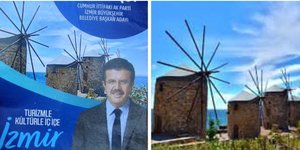 Το φυλάδιο του υποψηφίου Δημάρχου- φωτογραφία twitter
