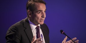 Ο Κυριάκος Μητσοτάκης (Φωτογραφία: MOTIONTEAM/ΦΑΝΗ ΤΡΥΨΑΝΗ)