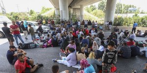 διαμαρτυρία προσφύγων/Φωτογραφία αρχείου: Eurokinissi