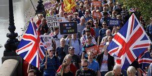 Διαδήλωση για το Brexit (Φωτογραφία: AP)