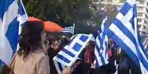 Από νωρίς διαδηλωτές στο Σύνταγμα