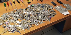 Οι διαρρήκτες είχαν 646 κλειδιά διαφόρων τύπων