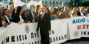 Δικηγόροι σε κινητοποιήσεις/Φωτογραφία αρχείου: Eurokinissi