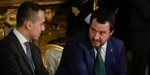 Οι αντιπρόεδροι της ιταλικής κυβέρνησης λαϊκιστών
